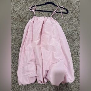 Old Navy pink bubble mini dress